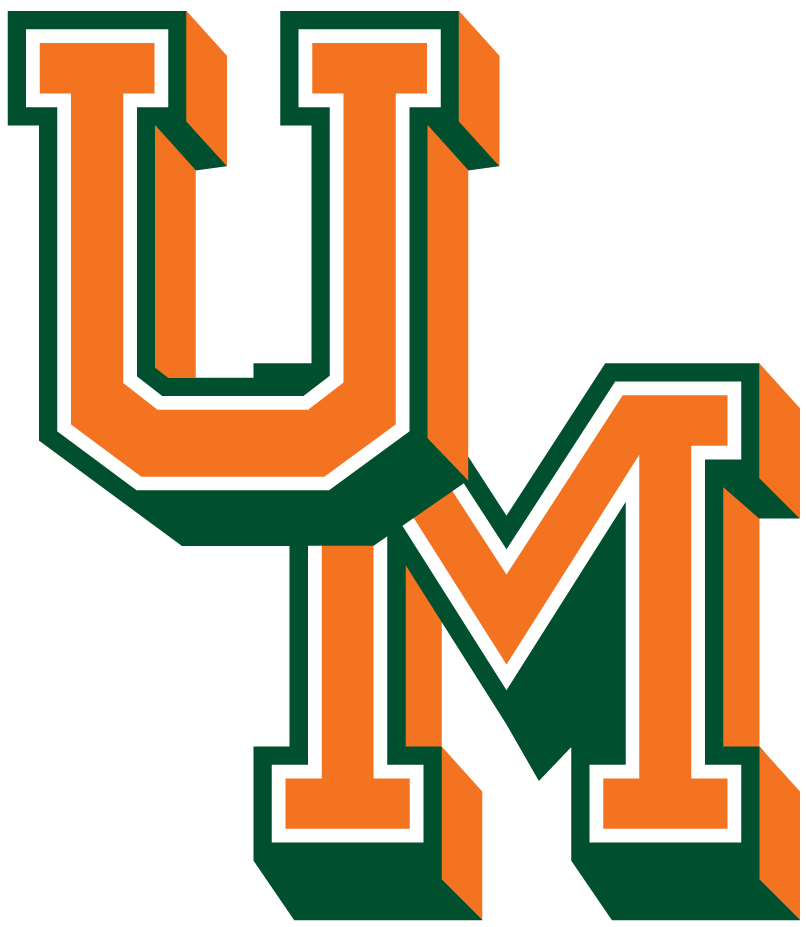 Miami Hurricanes 1965-1972 Primary Logo diy DTF decal sticker